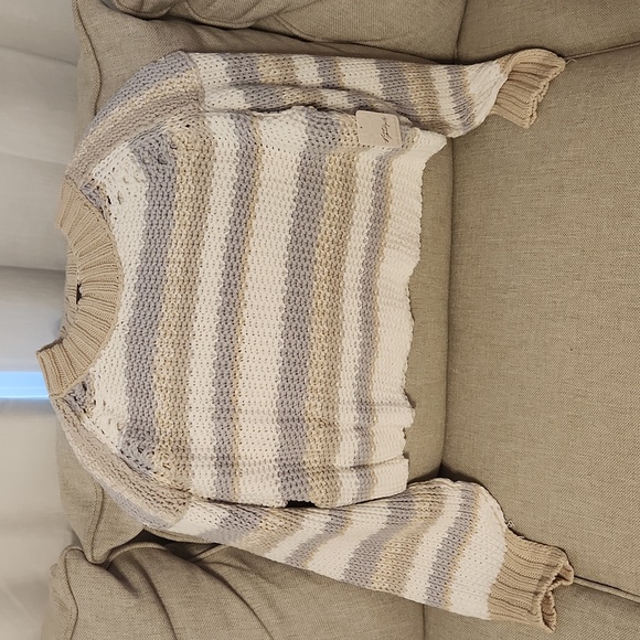 NWT Free People Devon knit Sweater size Medium - Picture 11 of 14